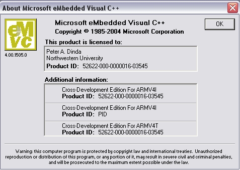 Embedded Visual C++